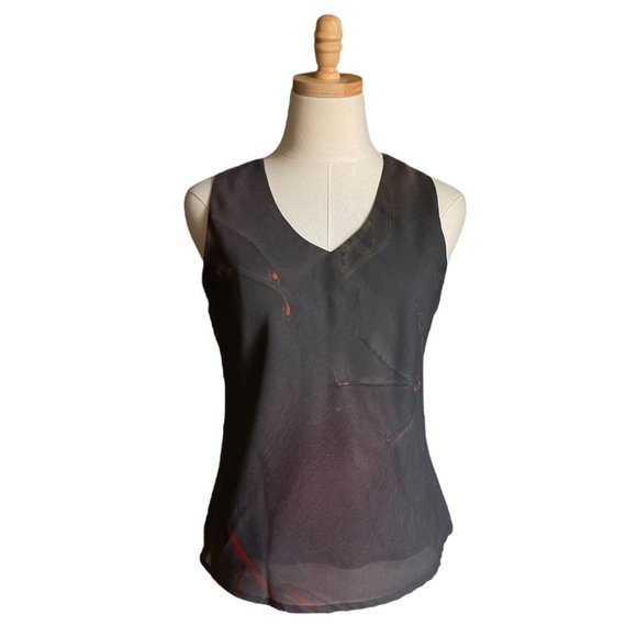 Y2K Lapis Los Angeles Subversive Grunge Whimsigoth Tank Top - Picture 1 of 9
